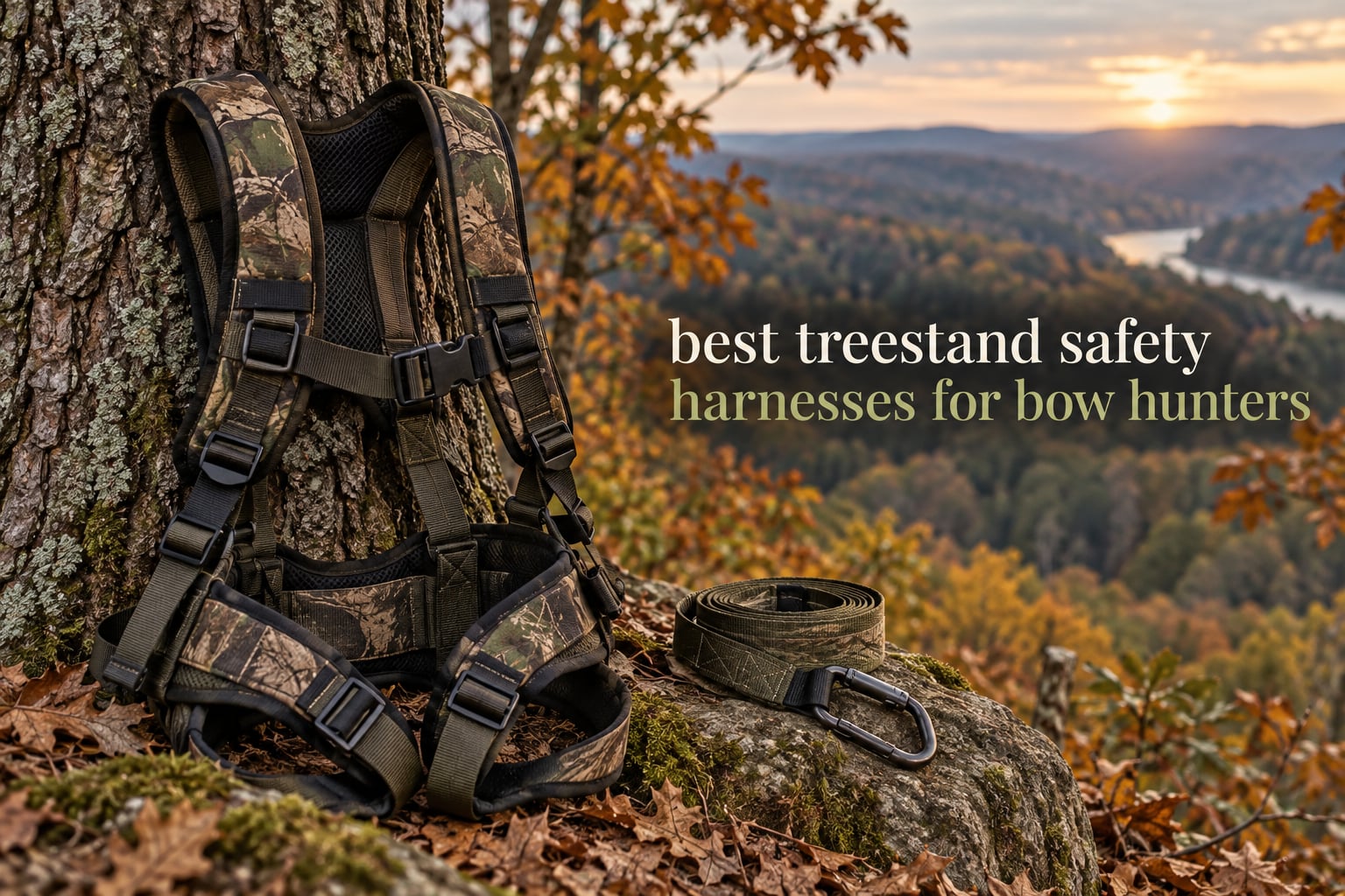 best treestand safety harnesses for bow hunters