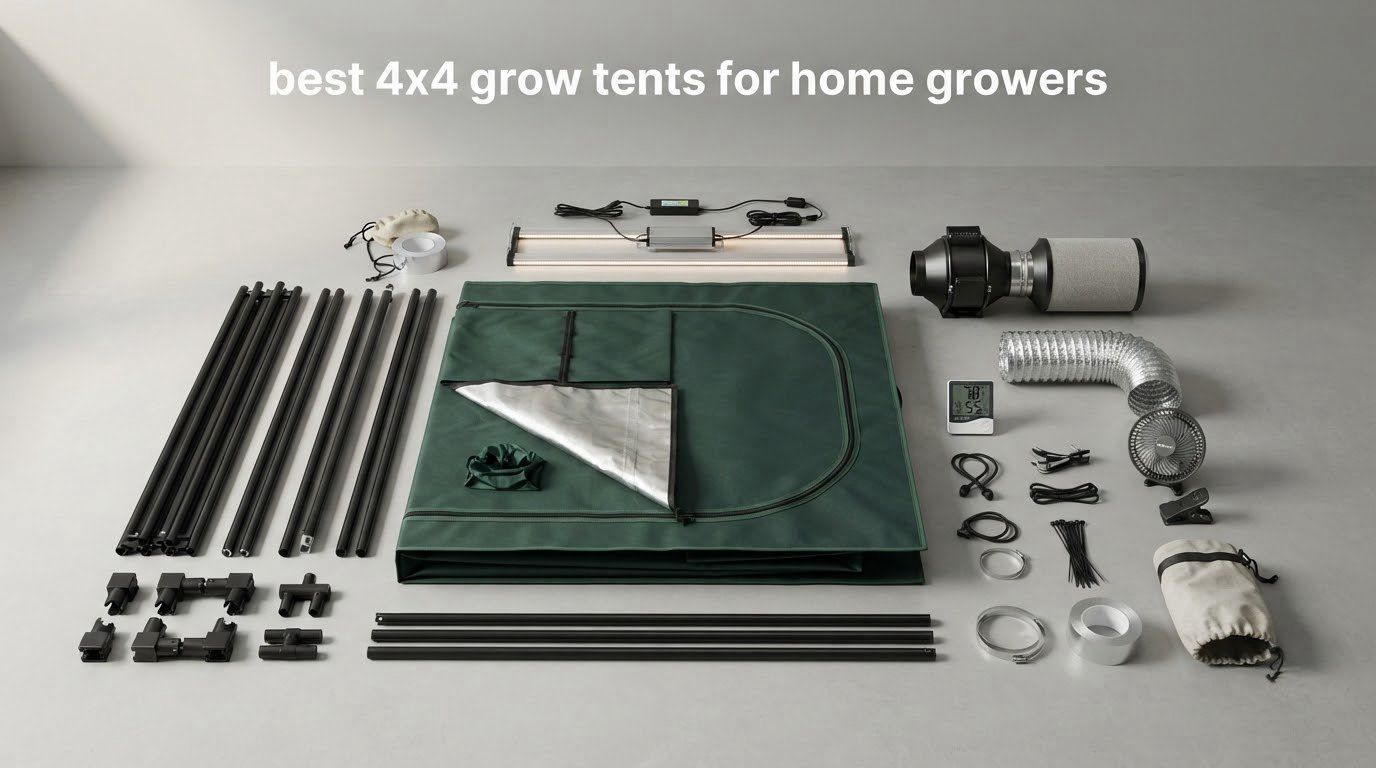 best 4x4 grow tents for home growers