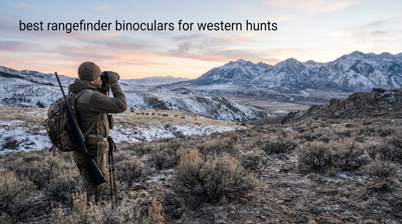 best rangefinder binoculars for western hunts