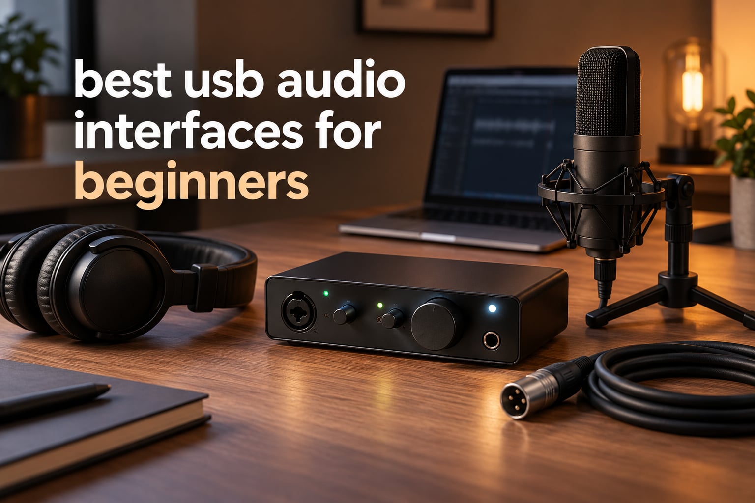 best usb audio interfaces for beginners