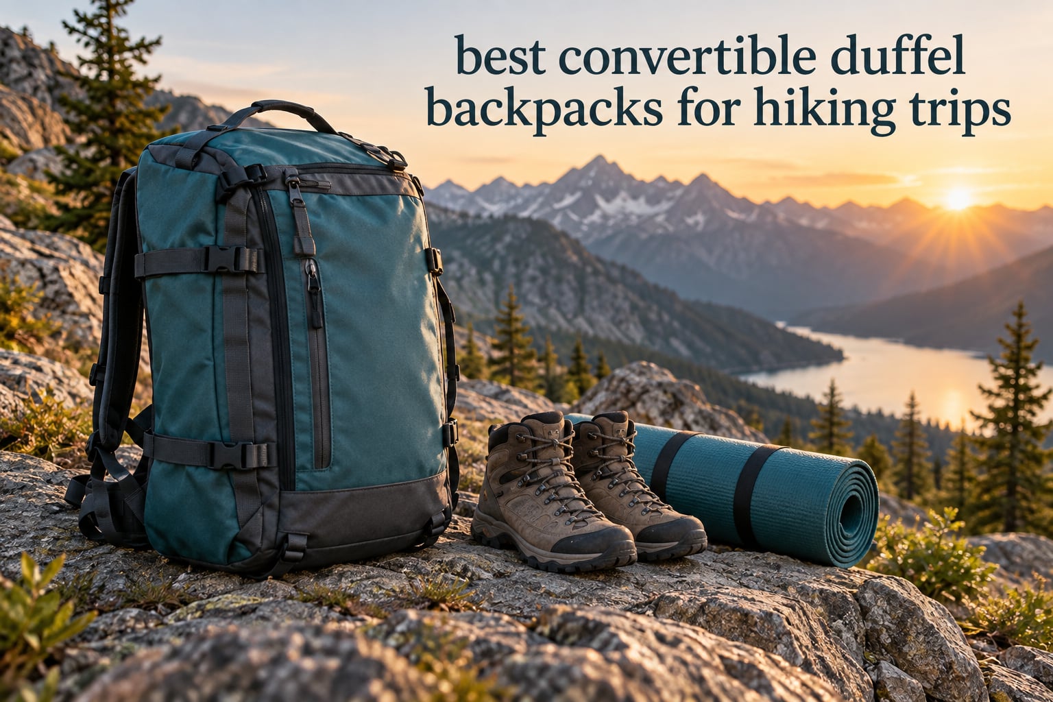 best convertible duffel backpacks for hiking trips