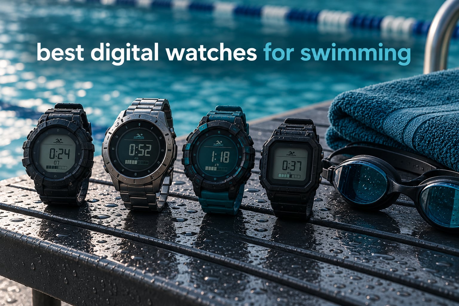 best digital watches for swimming