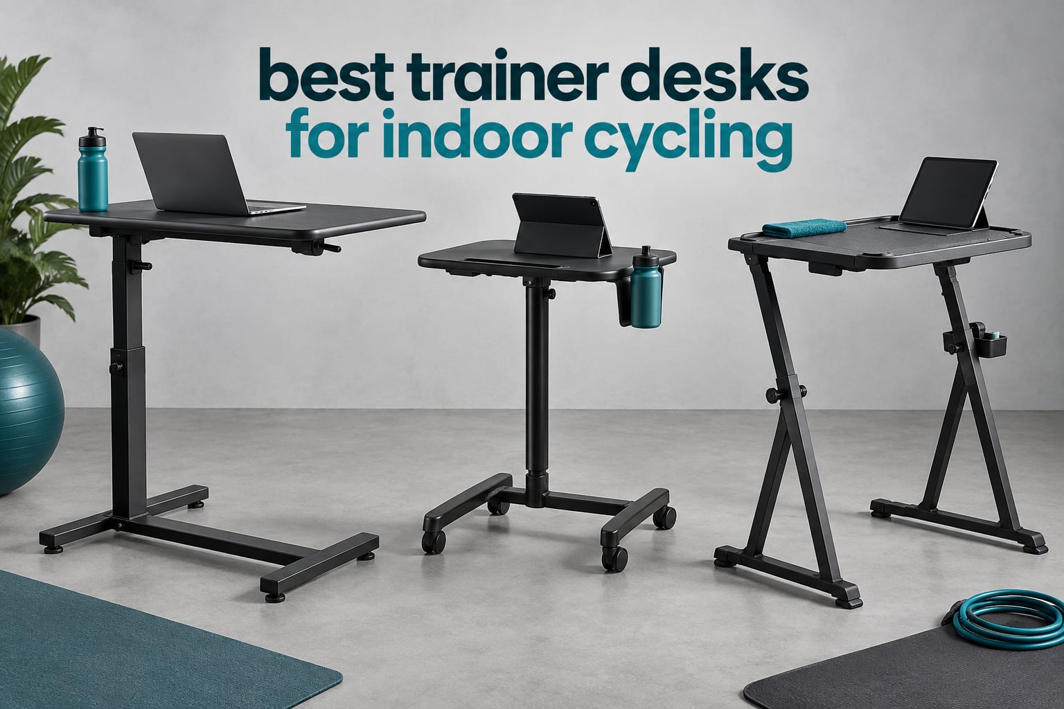 best trainer desks for indoor cycling