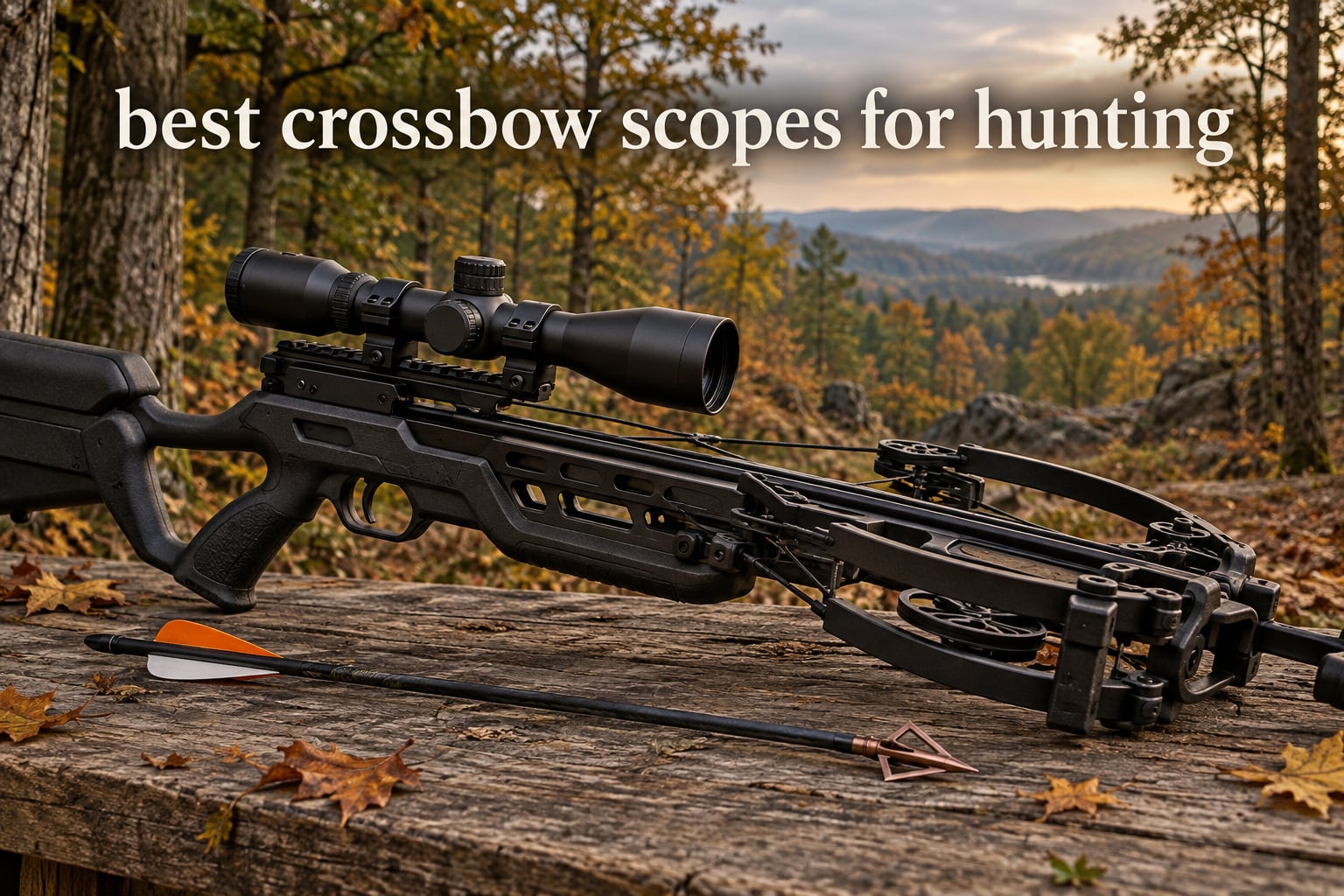 best crossbow scopes for hunting