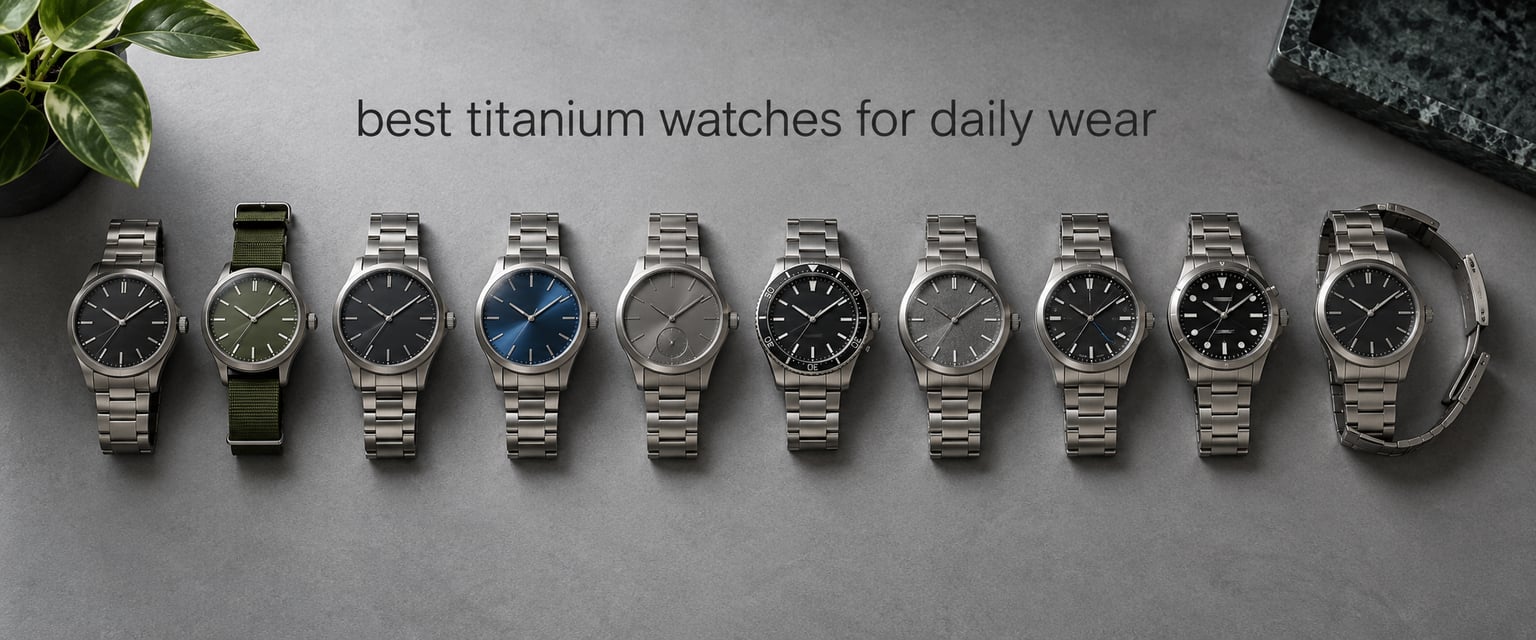 best titanium watches for daily wear