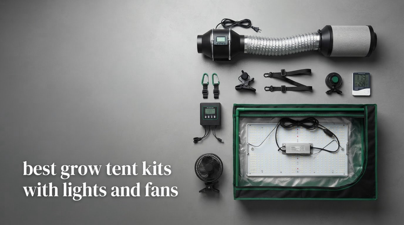 best grow tent kits with lights and fans