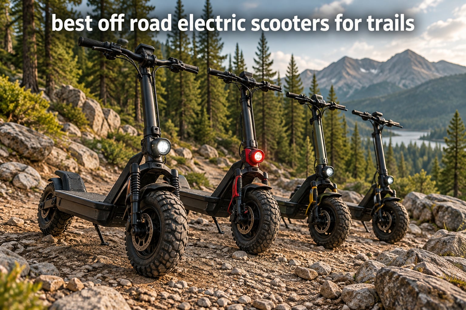 best off road electric scooters for trails