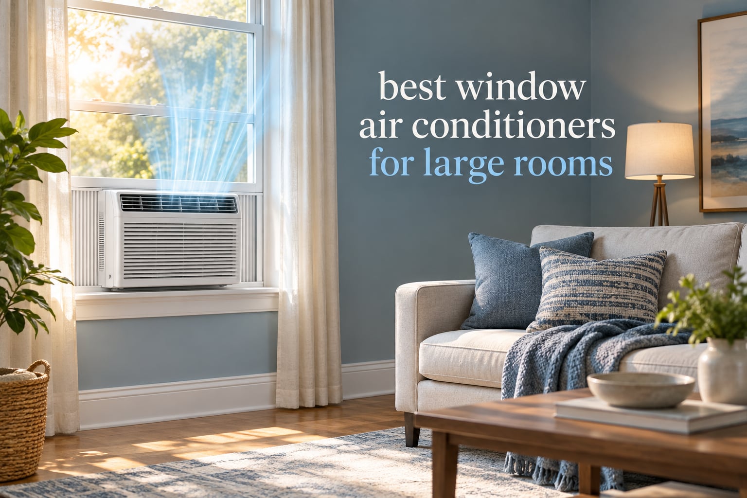 best window air conditioners for large rooms