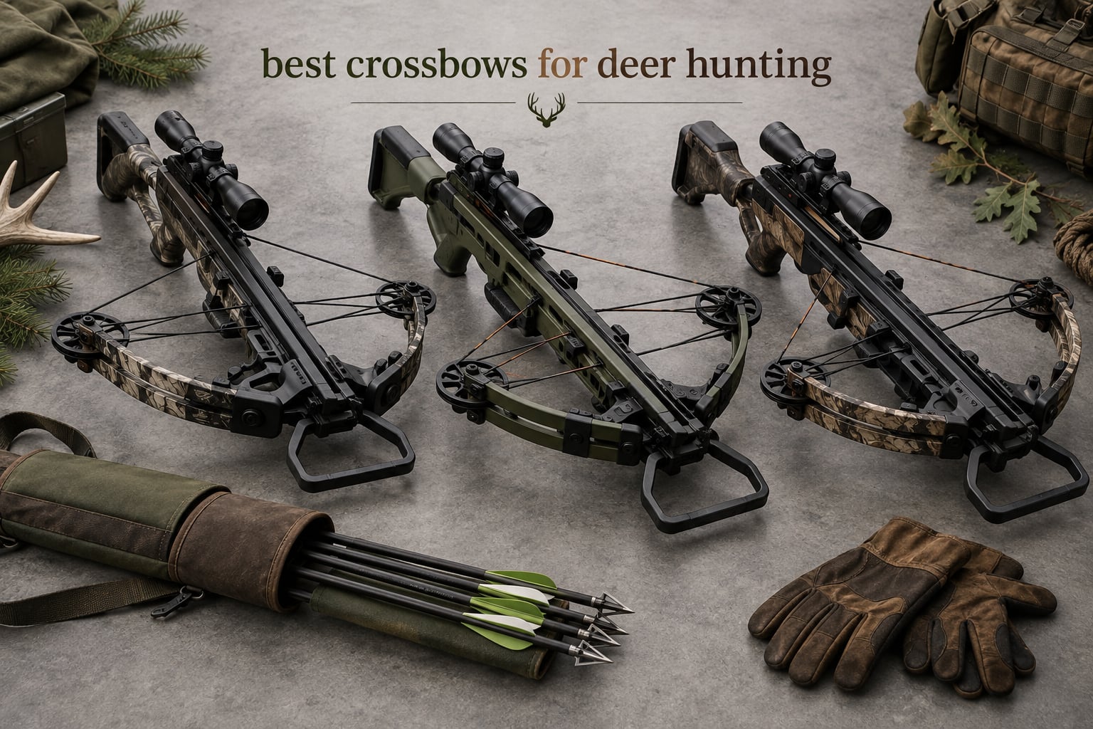 best crossbows for deer hunting