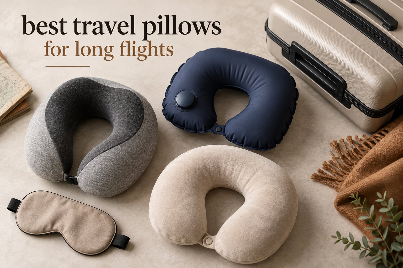 best travel pillows for long flights