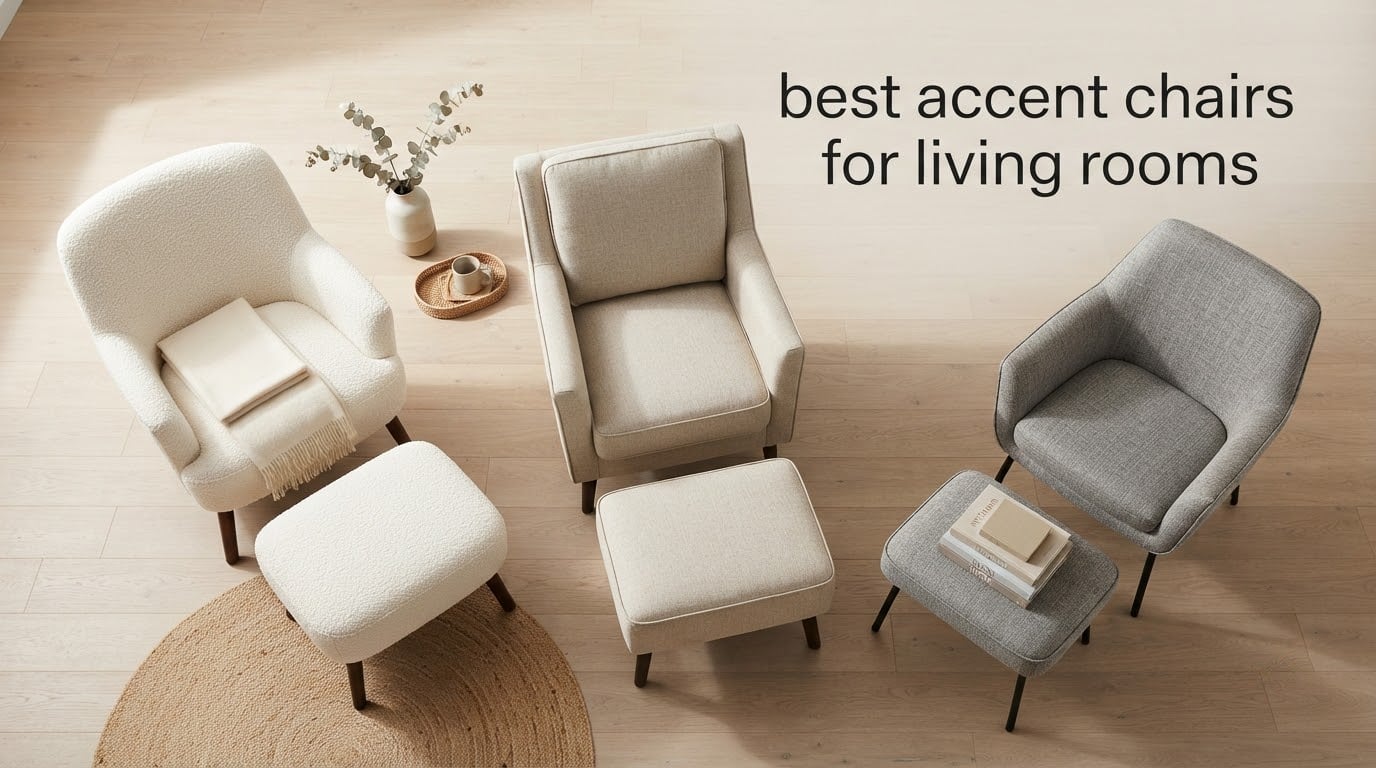 best accent chairs for living rooms
