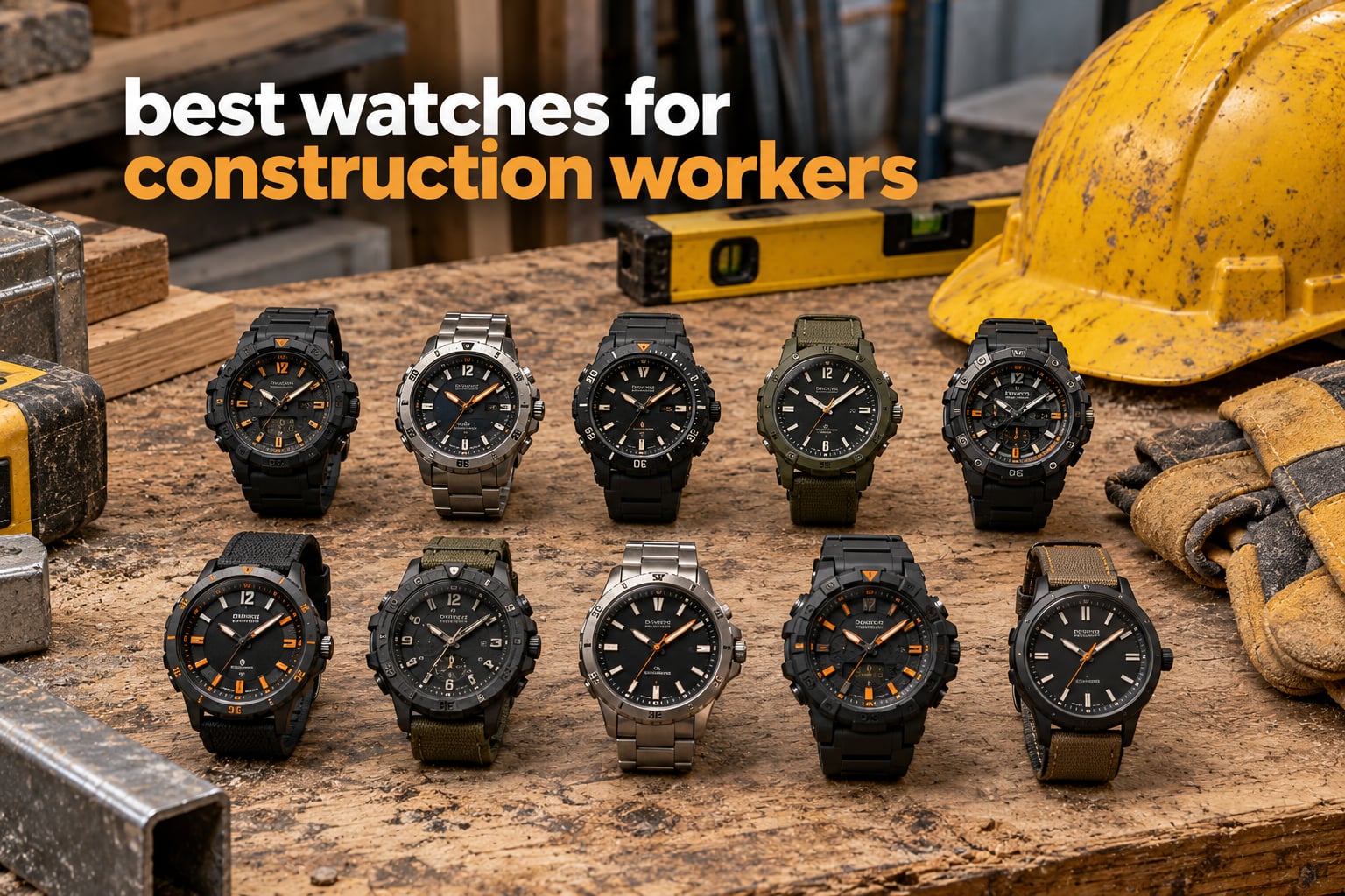 best watches for construction workers