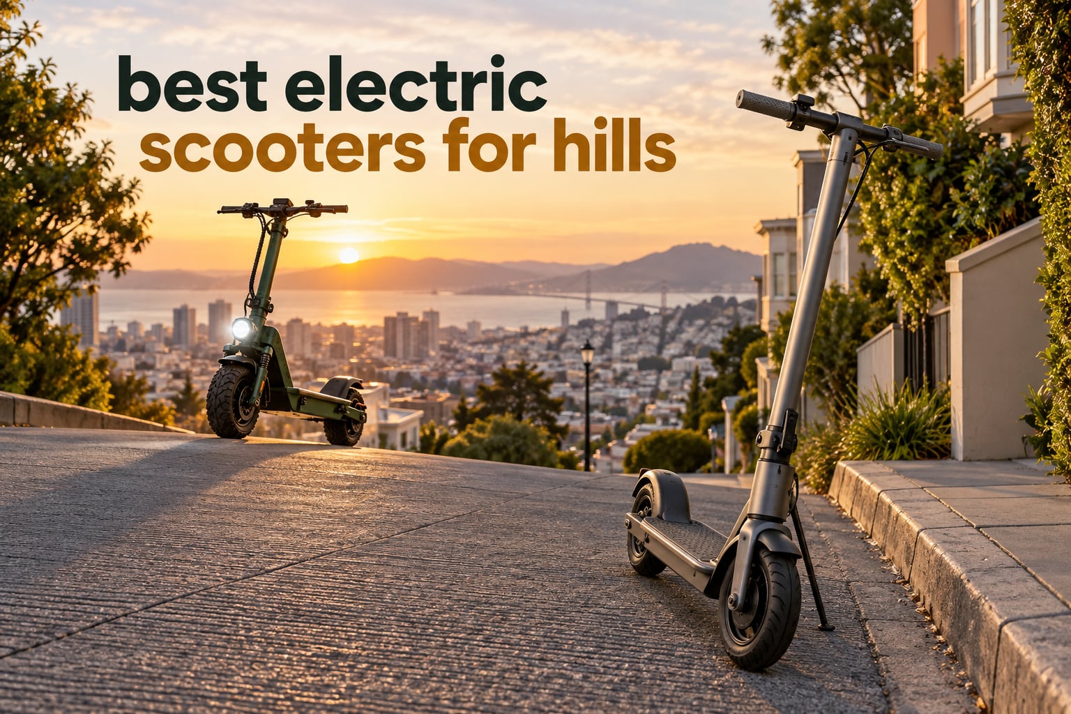 best electric scooters for hills