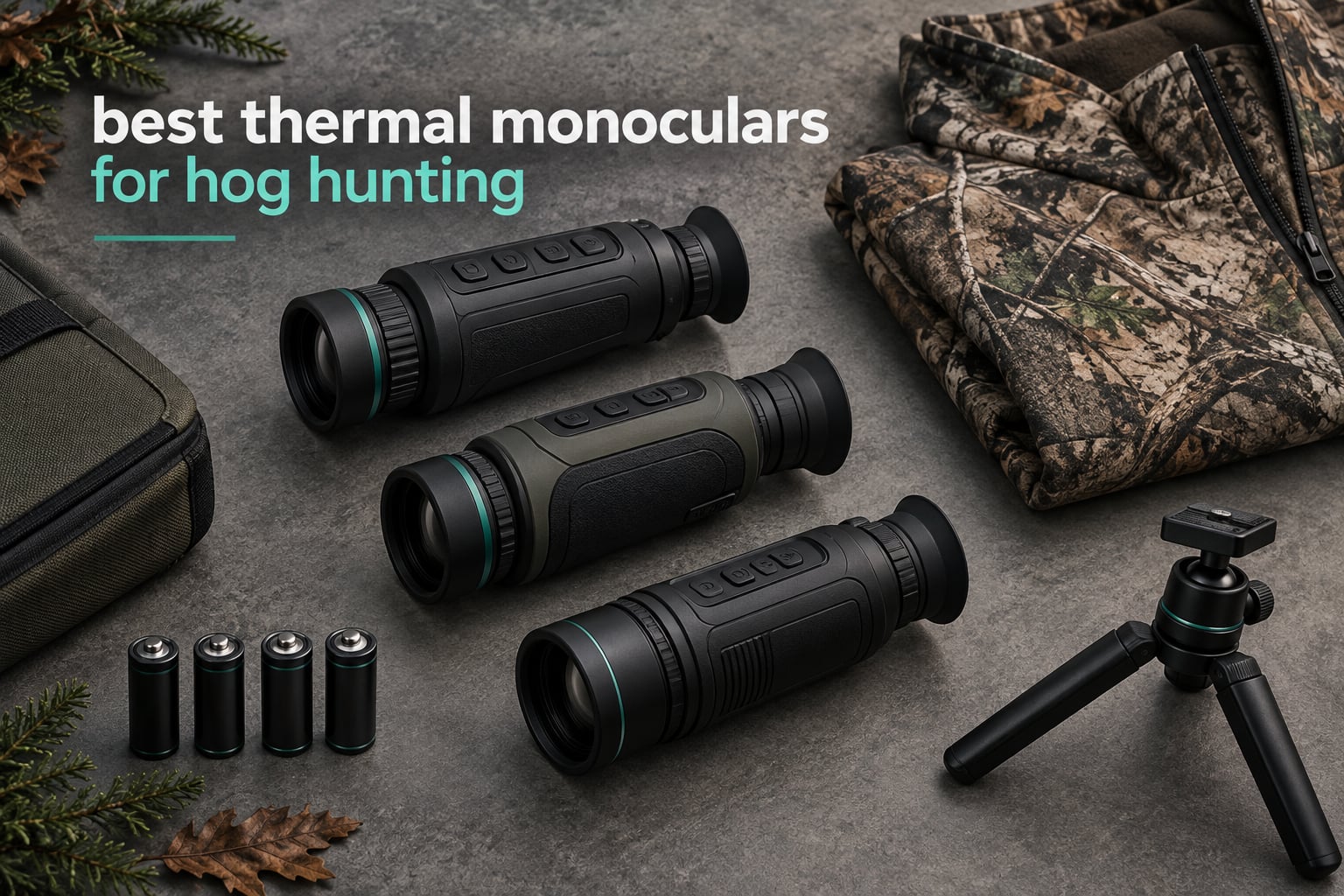 best thermal monoculars for hog hunting