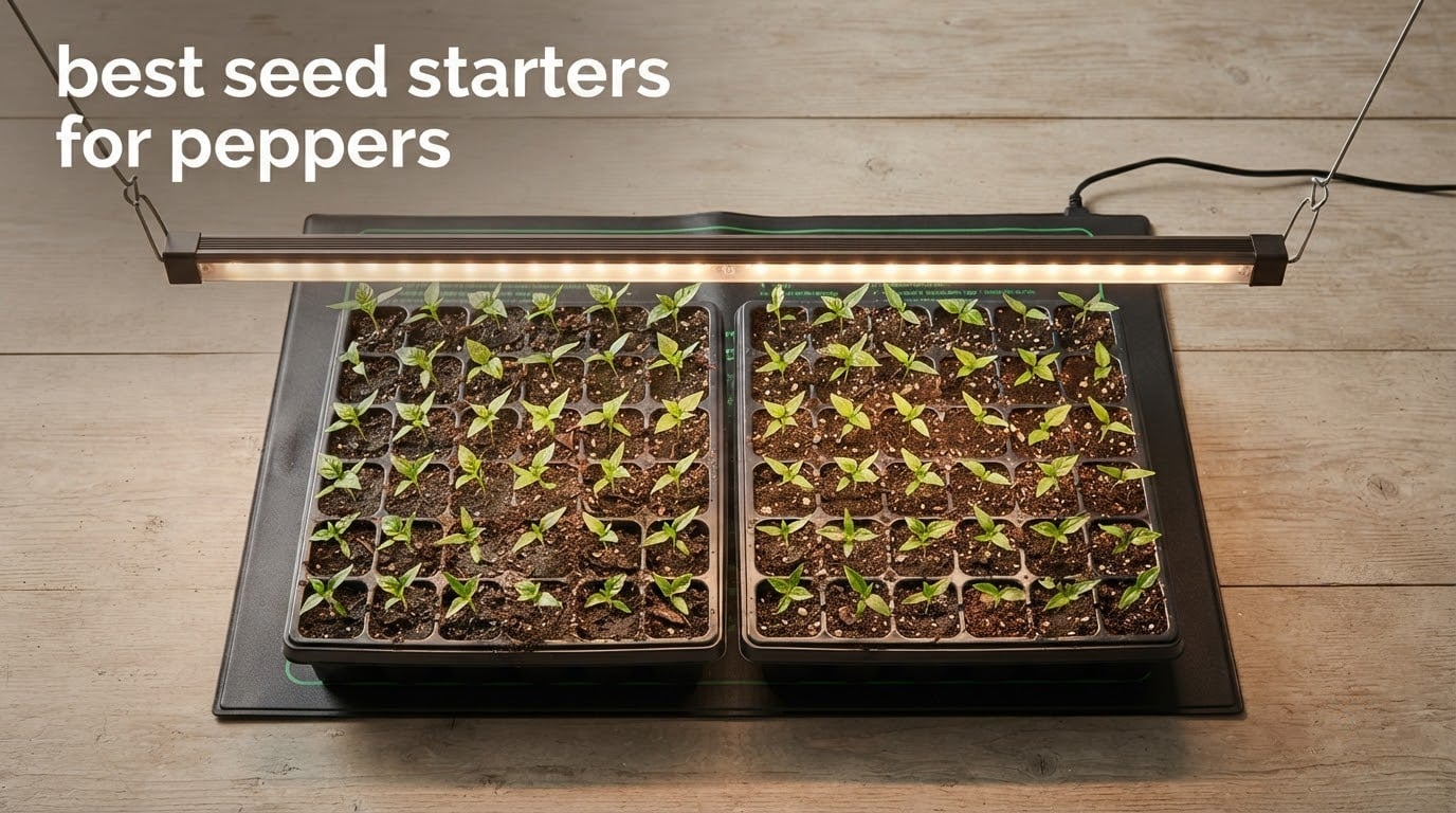 best seed starters for peppers