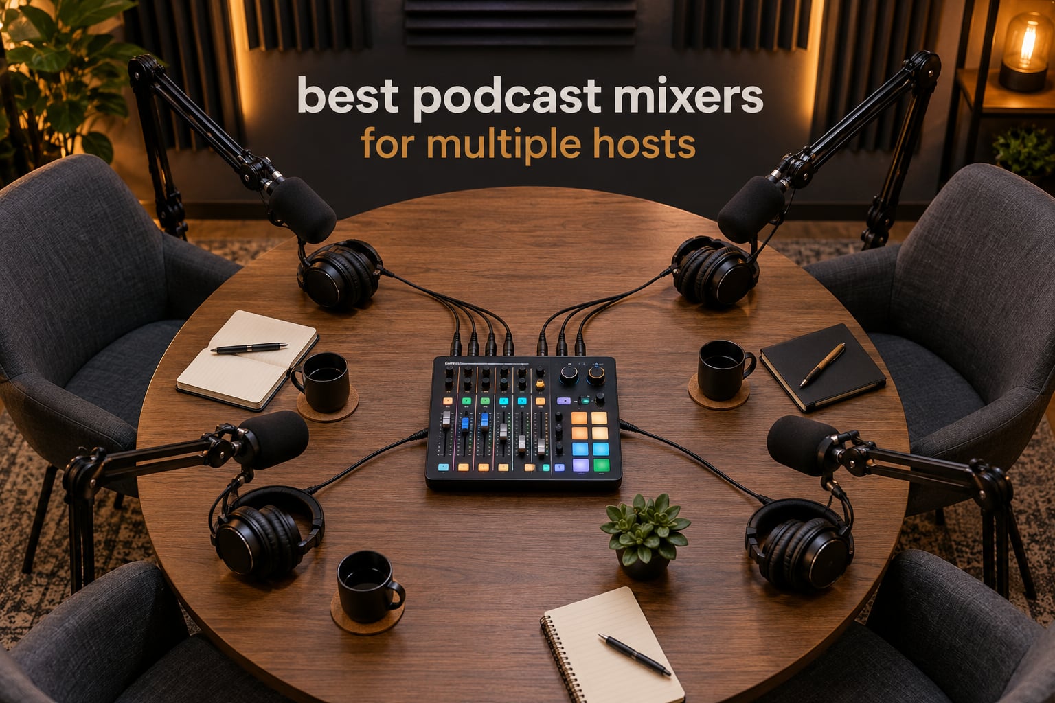 best podcast mixers for multiple hosts