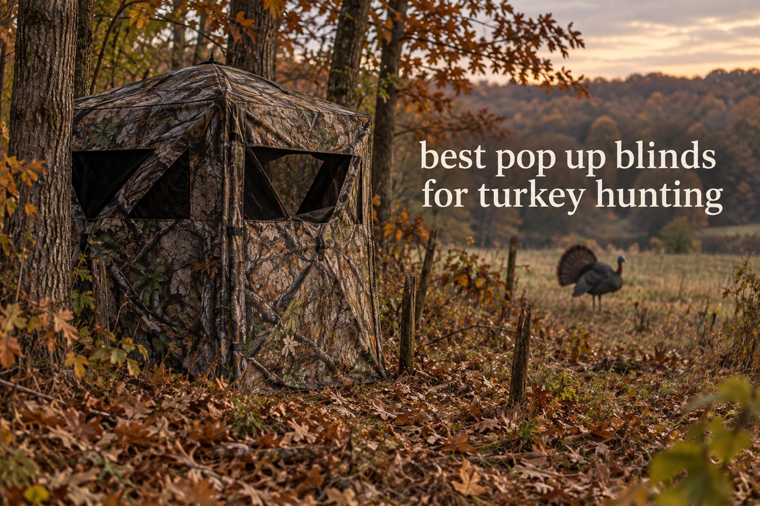 best pop up blinds for turkey hunting