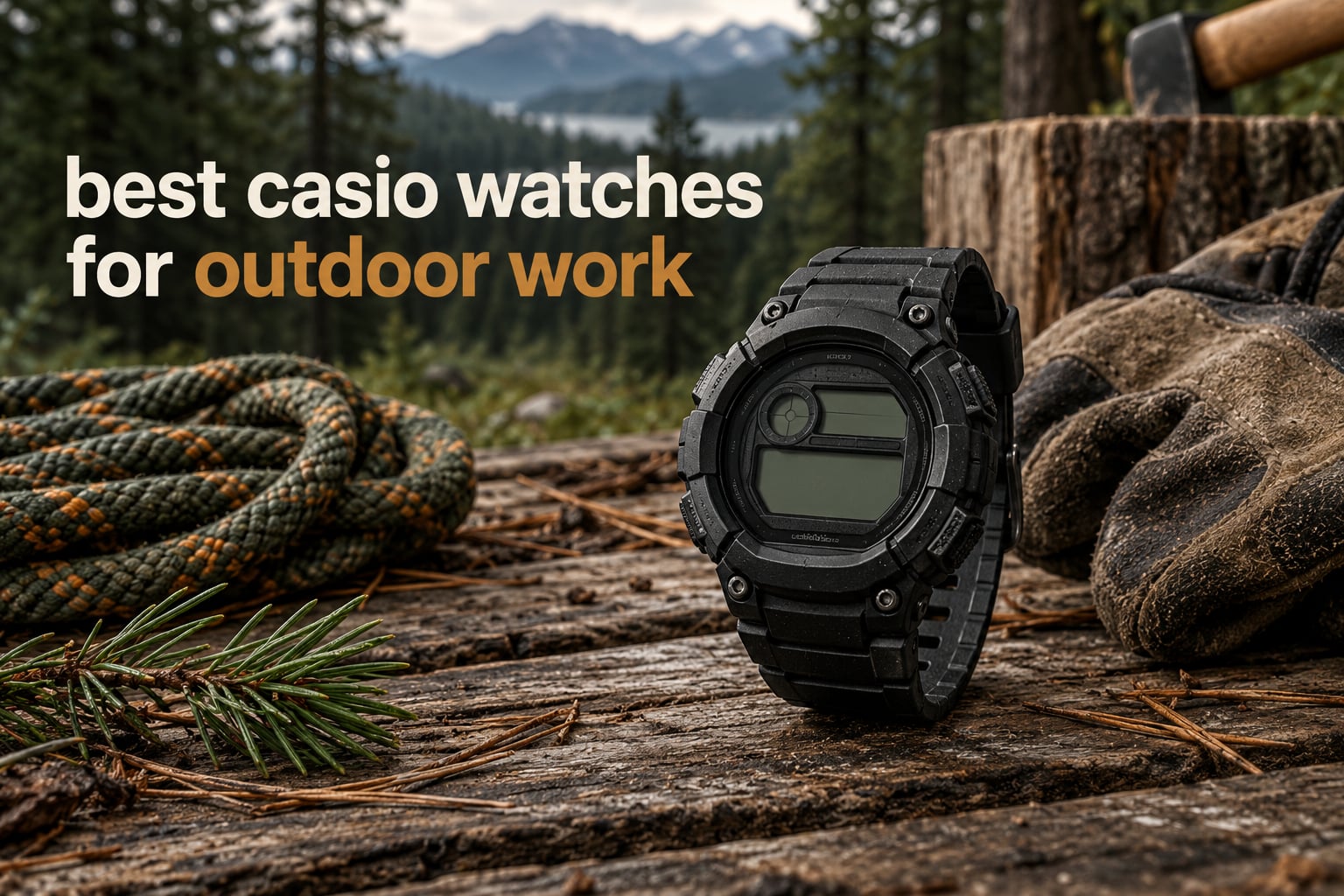 best casio watches for outdoor work