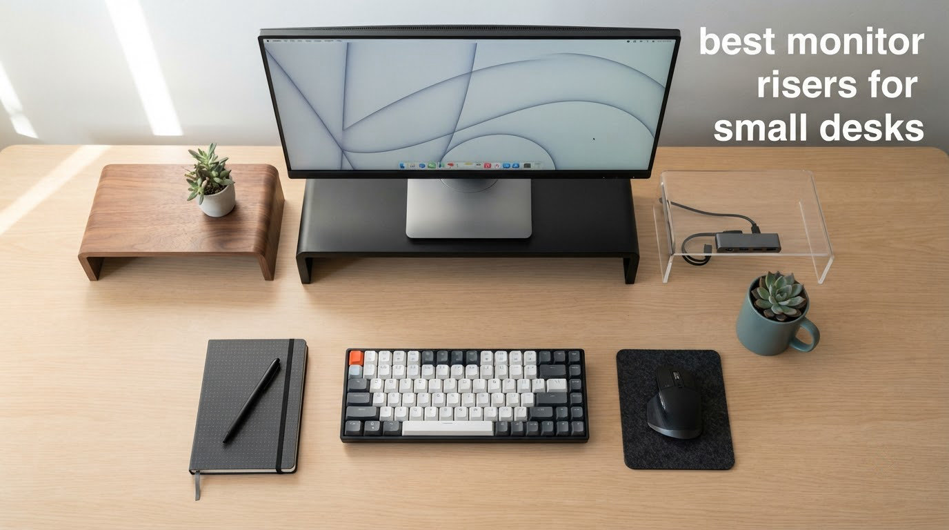 best monitor risers for small desks