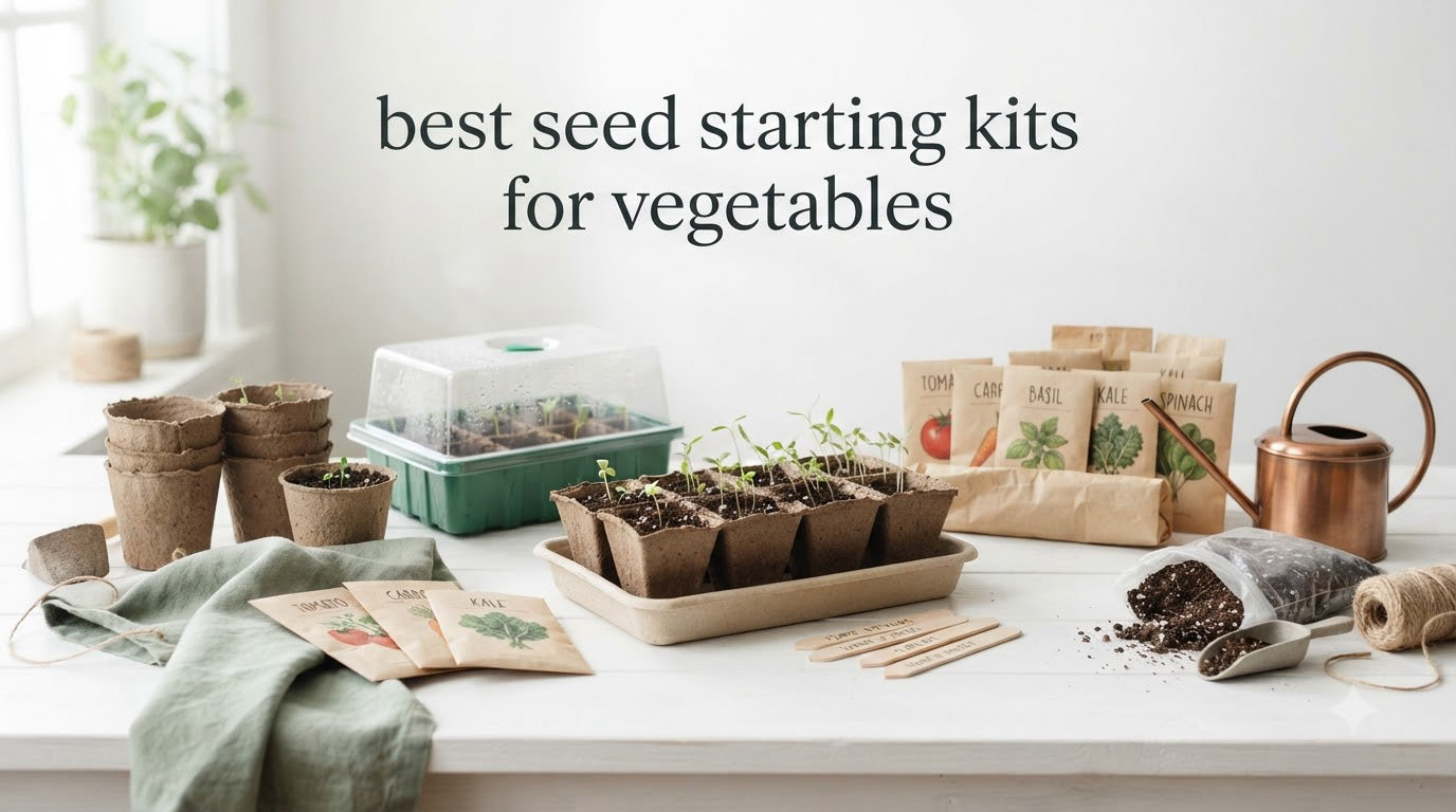 best seed starting kits for vegetables