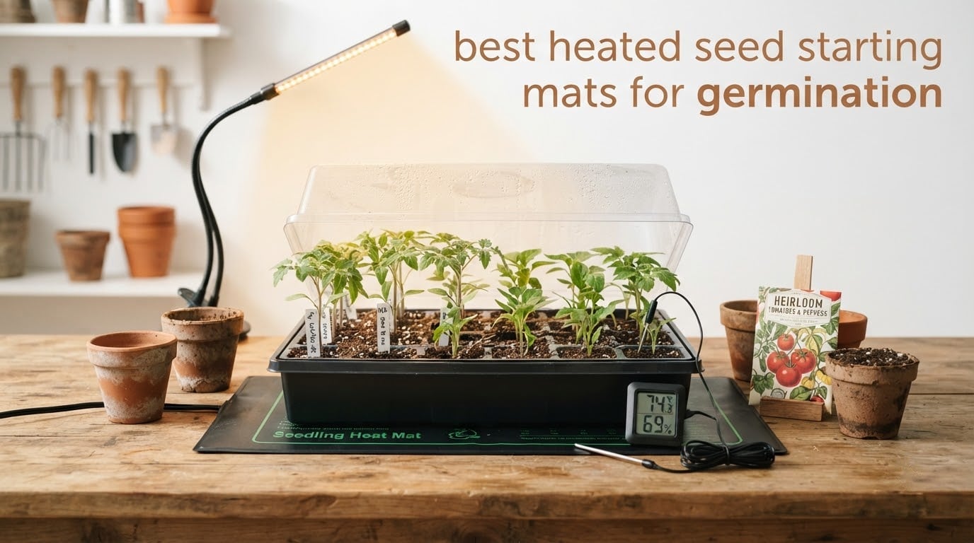 best heated seed starting mats for germination