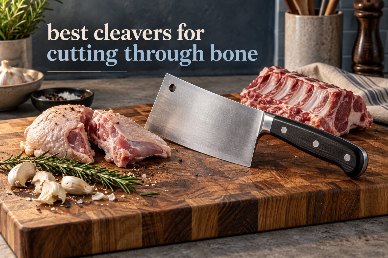 best cleavers for cutting through bone