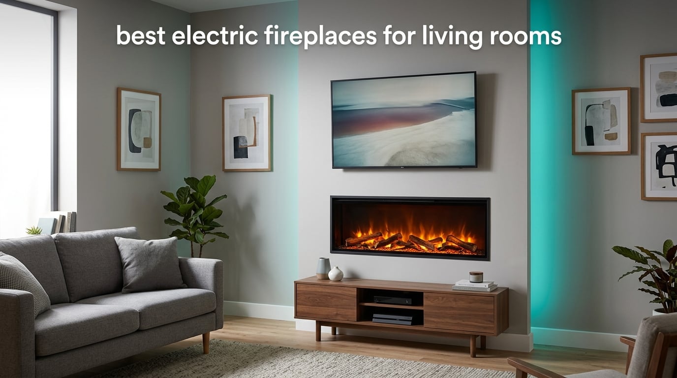 best electric fireplaces for living rooms