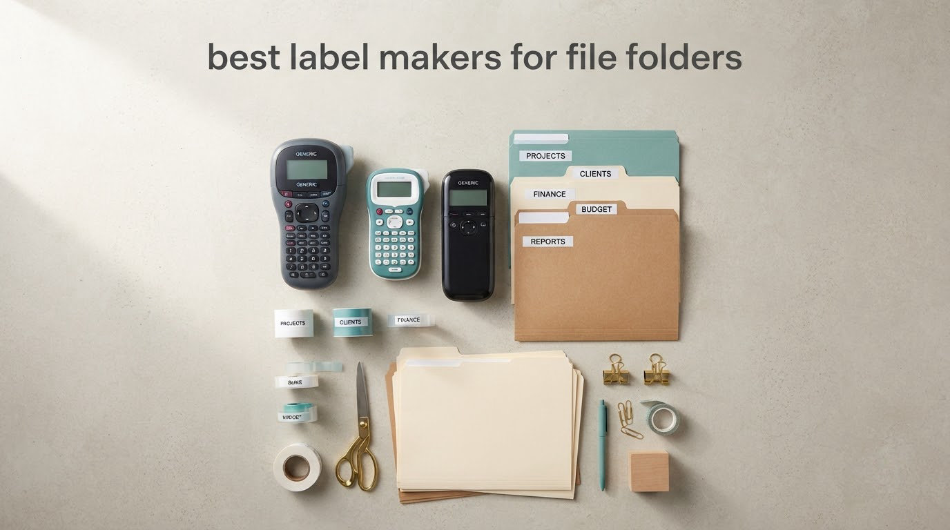 best label makers for file folders
