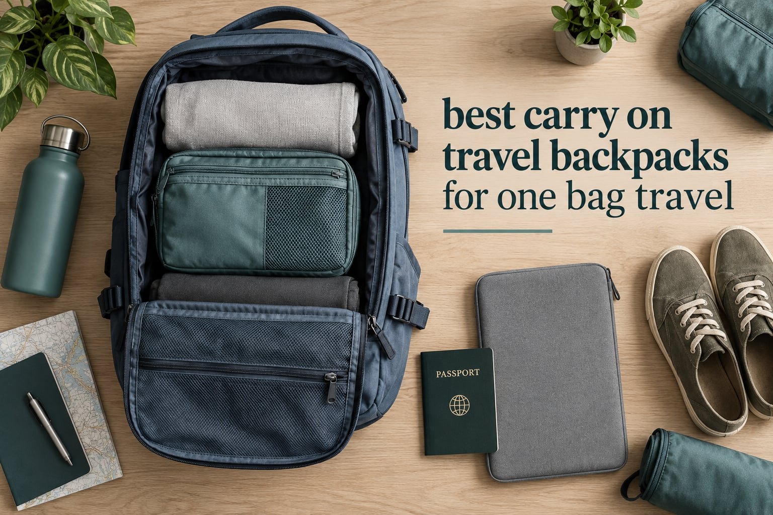 best carry on travel backpacks for one bag travel