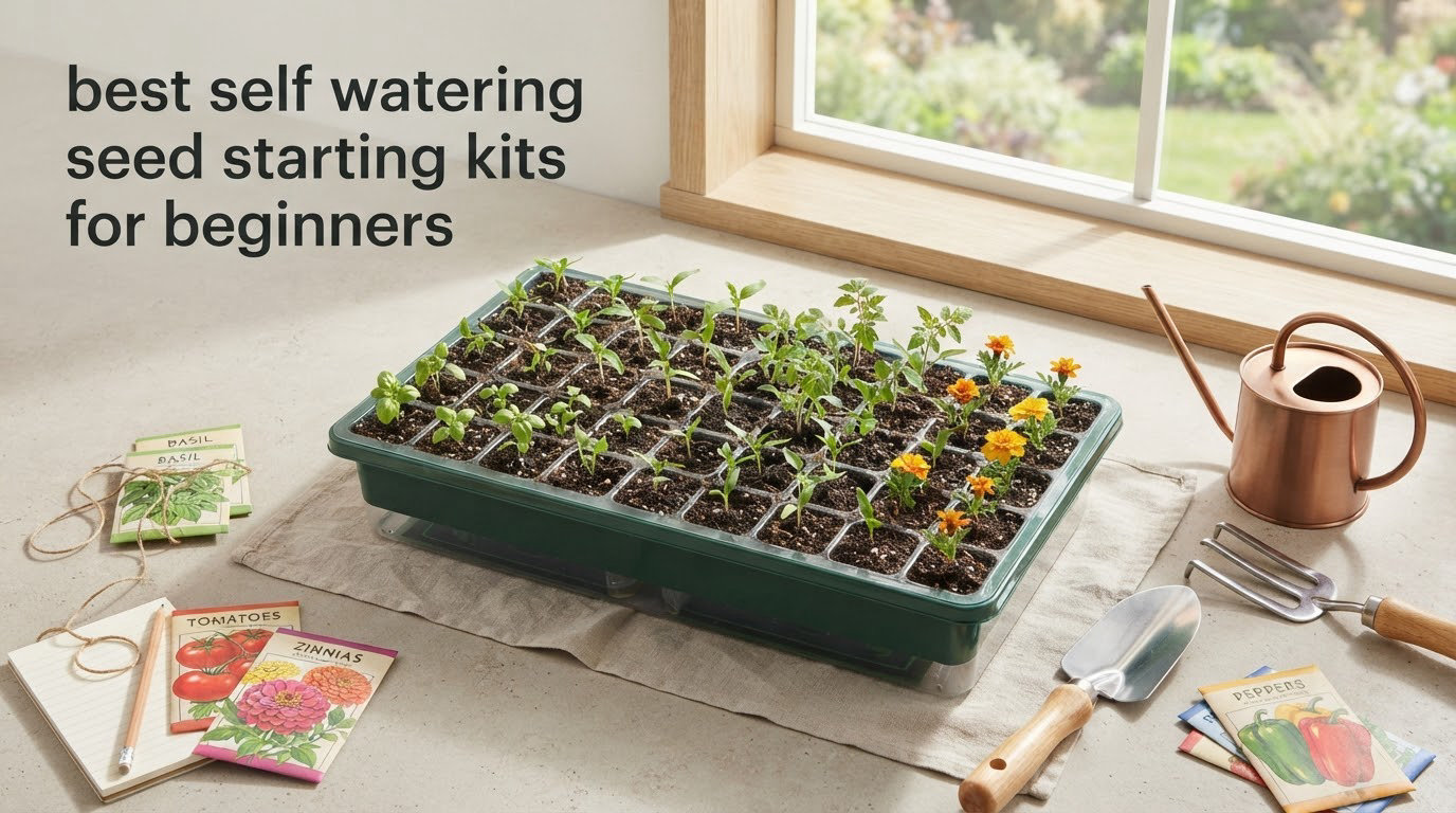best self watering seed starting kits for beginners