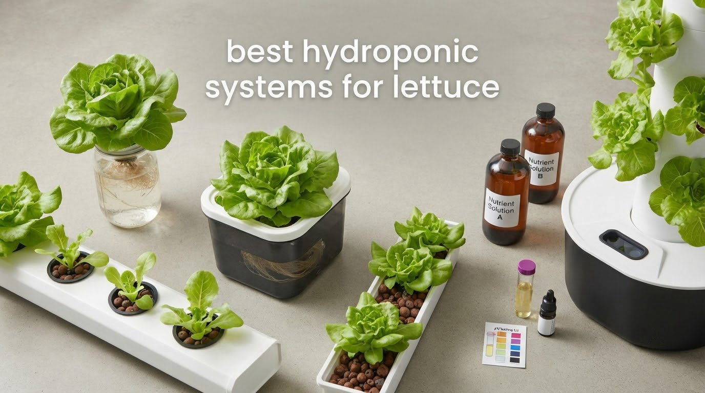 best hydroponic systems for lettuce